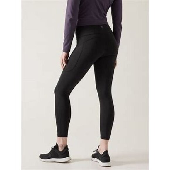 Athleta Ultimate Stash High Rise 7/8 Legging Black Large - Picture 3 of 8